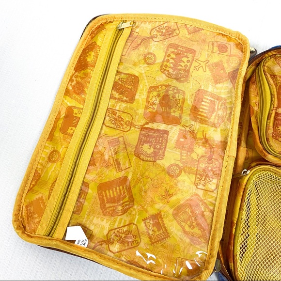 Samantha Brown Travel Packing Cubes Blue Crocodile - Picture 5 of 8